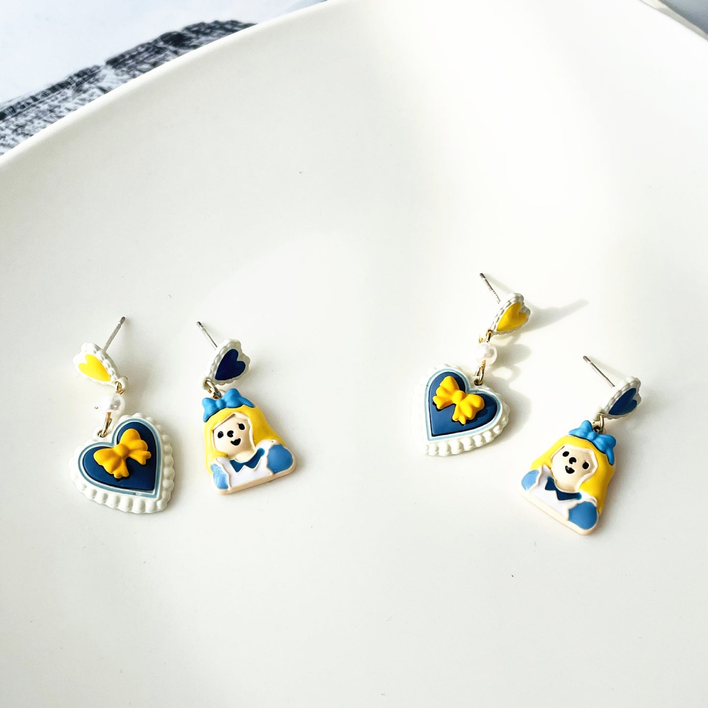 Alloy cartoon cute earrings MIC-ASY004