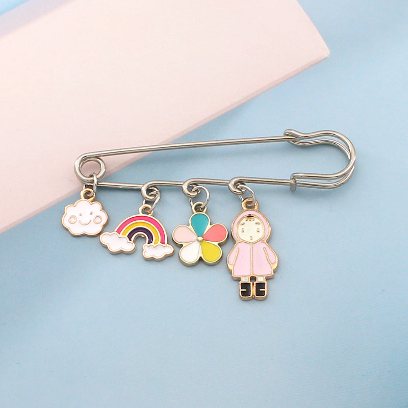 Alloy cartoon animal brooch (Minimo de compra 2) MIC-LiY006