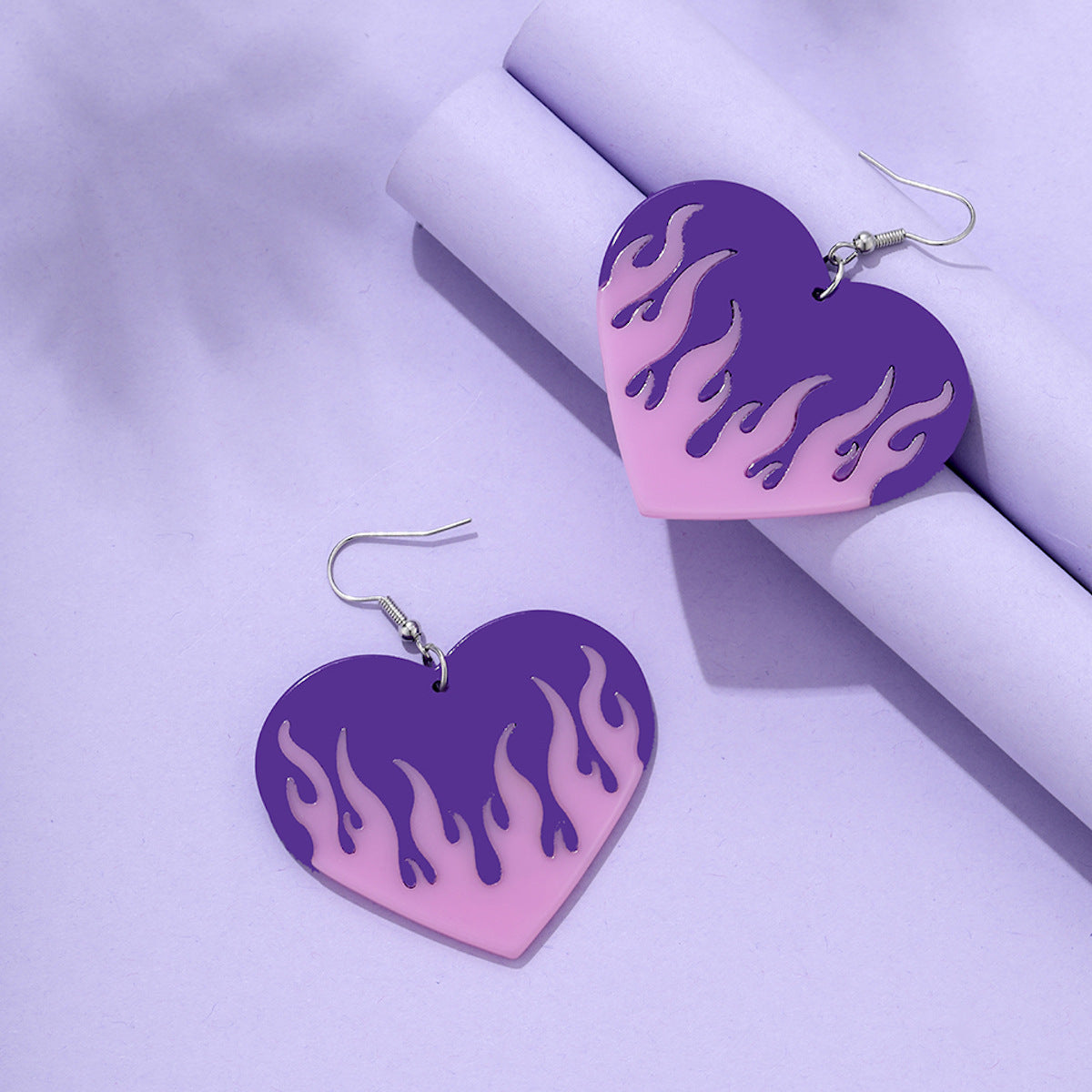 Hot selling alloy love earrings (Minimo de Compra 2) MIC-YingM020