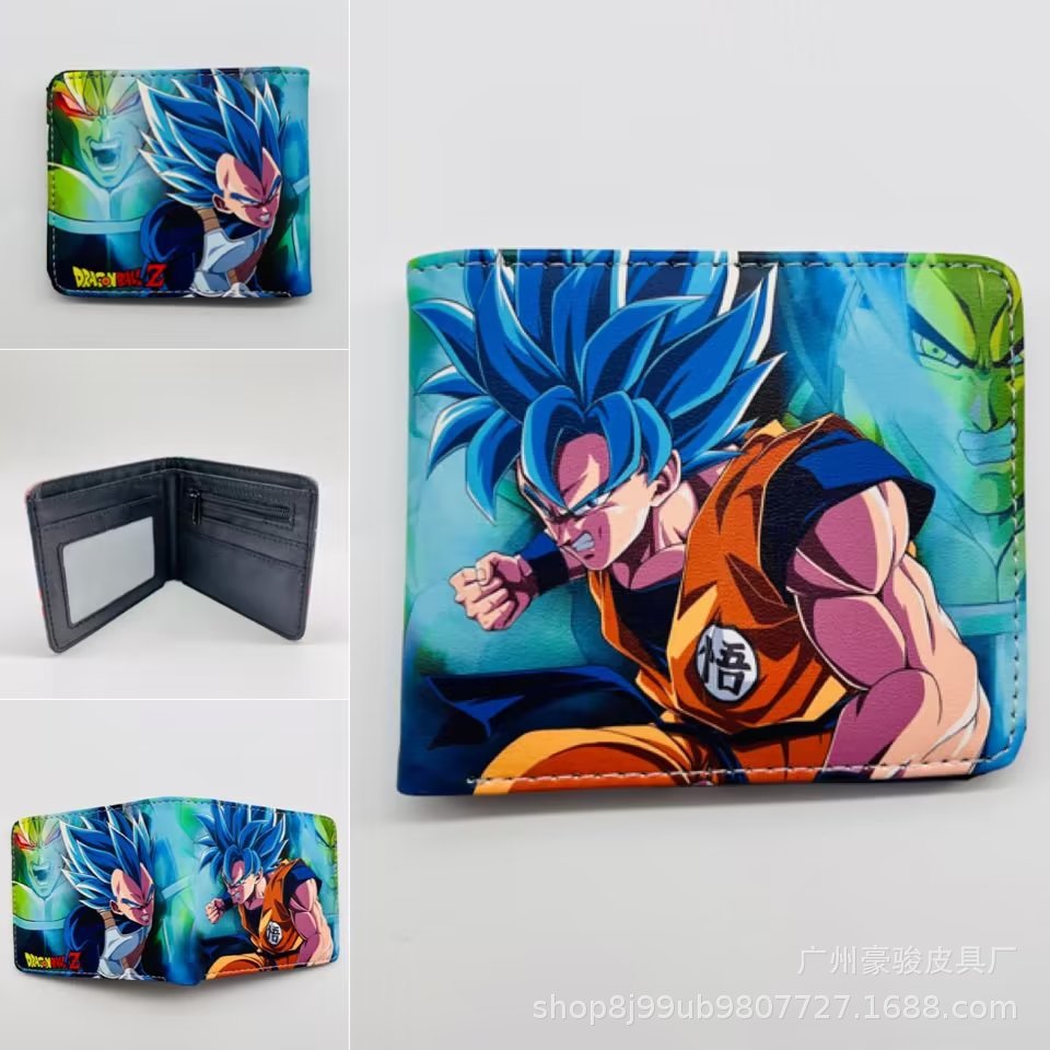 PU Seven Dragon Ball Short Wallet MIC-HaoJ010