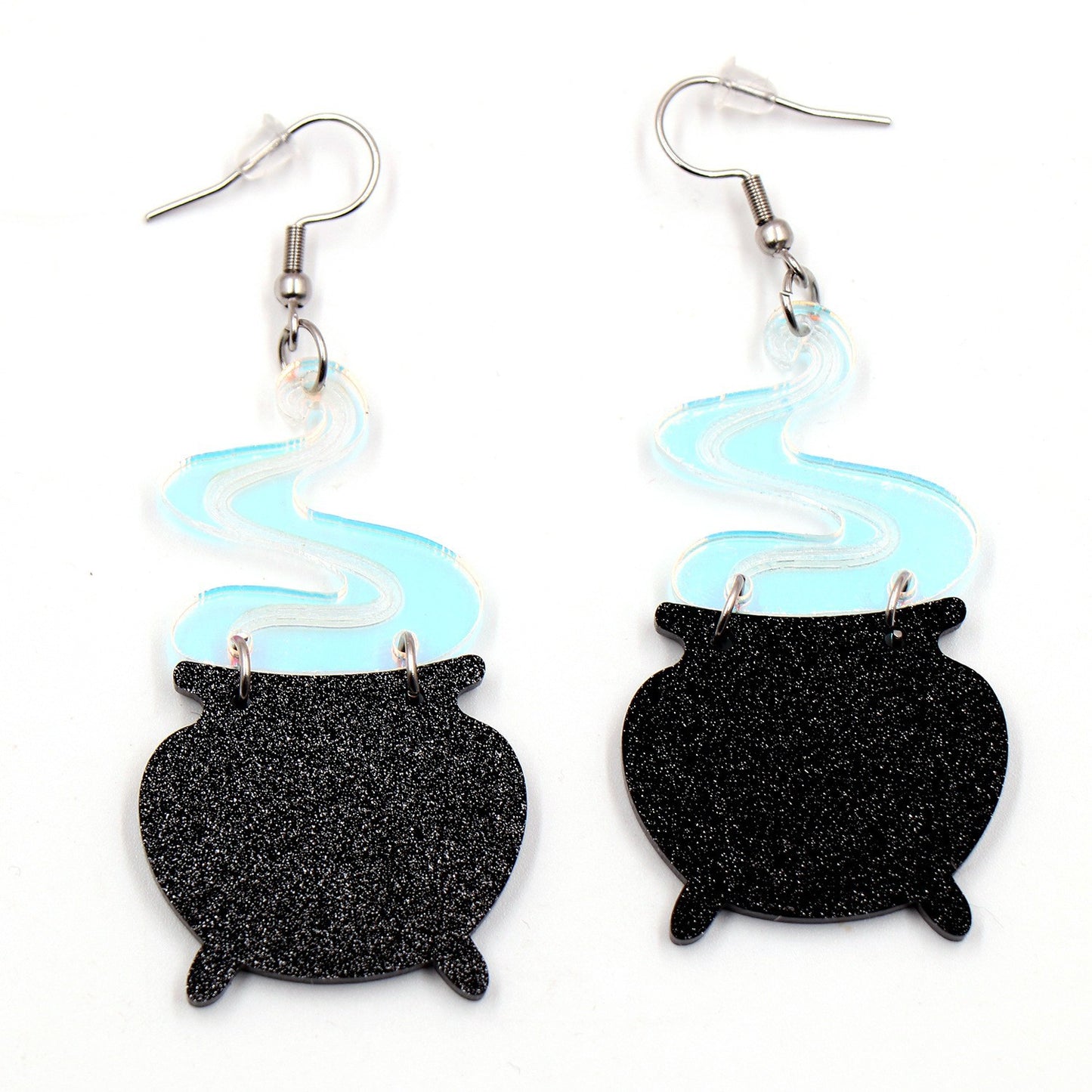 Alloy acrylic colored neon earrings (Minimo de compra 5) MIC-XiaoY083