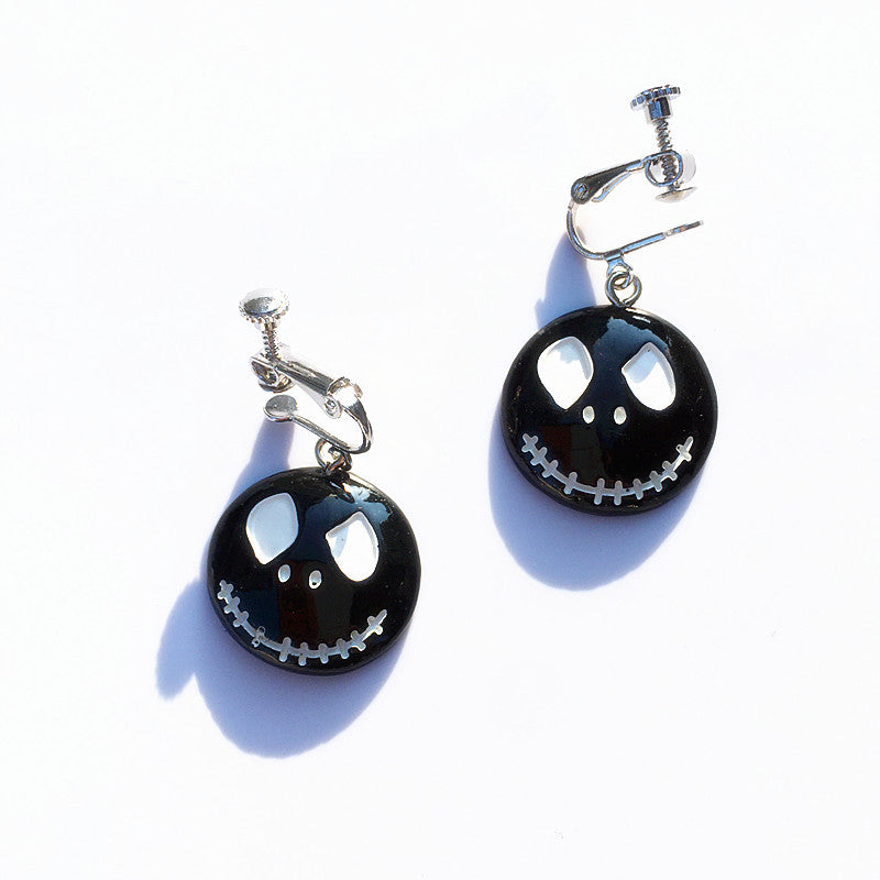 Acrylic funny Halloween earrings MIC-ChouT002