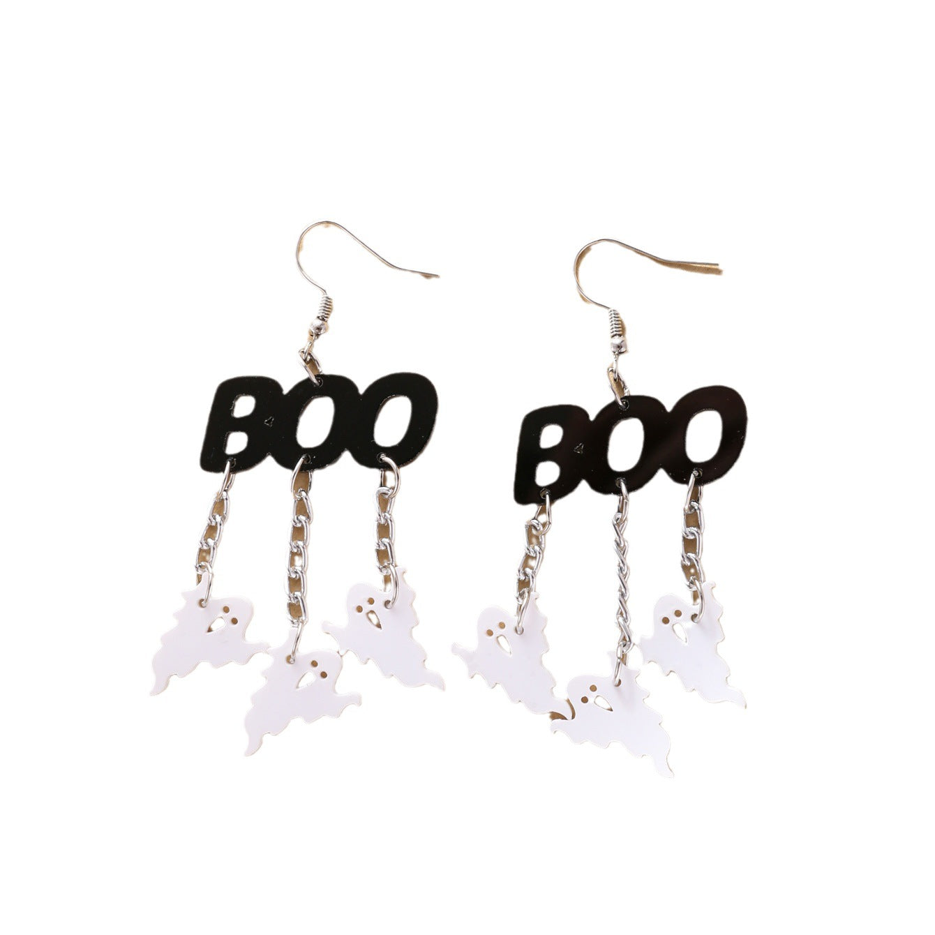 Alloy Cute Halloween Cat Earrings MIC-JunJ009