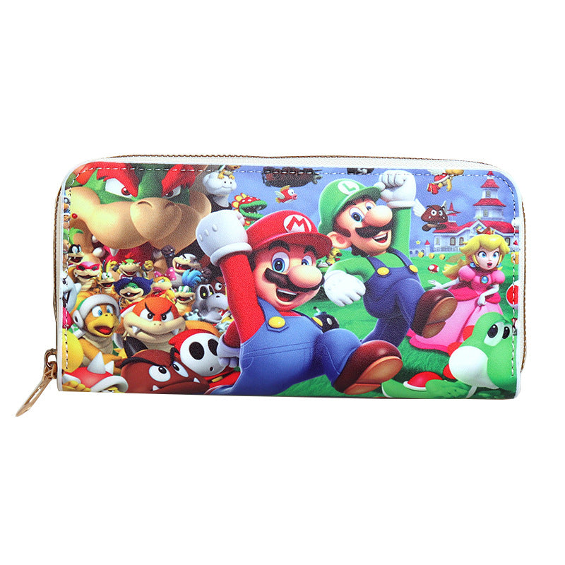 PU Super Mario Cartoon Wallet (Minimo de compra 3) MYA-ShengX011