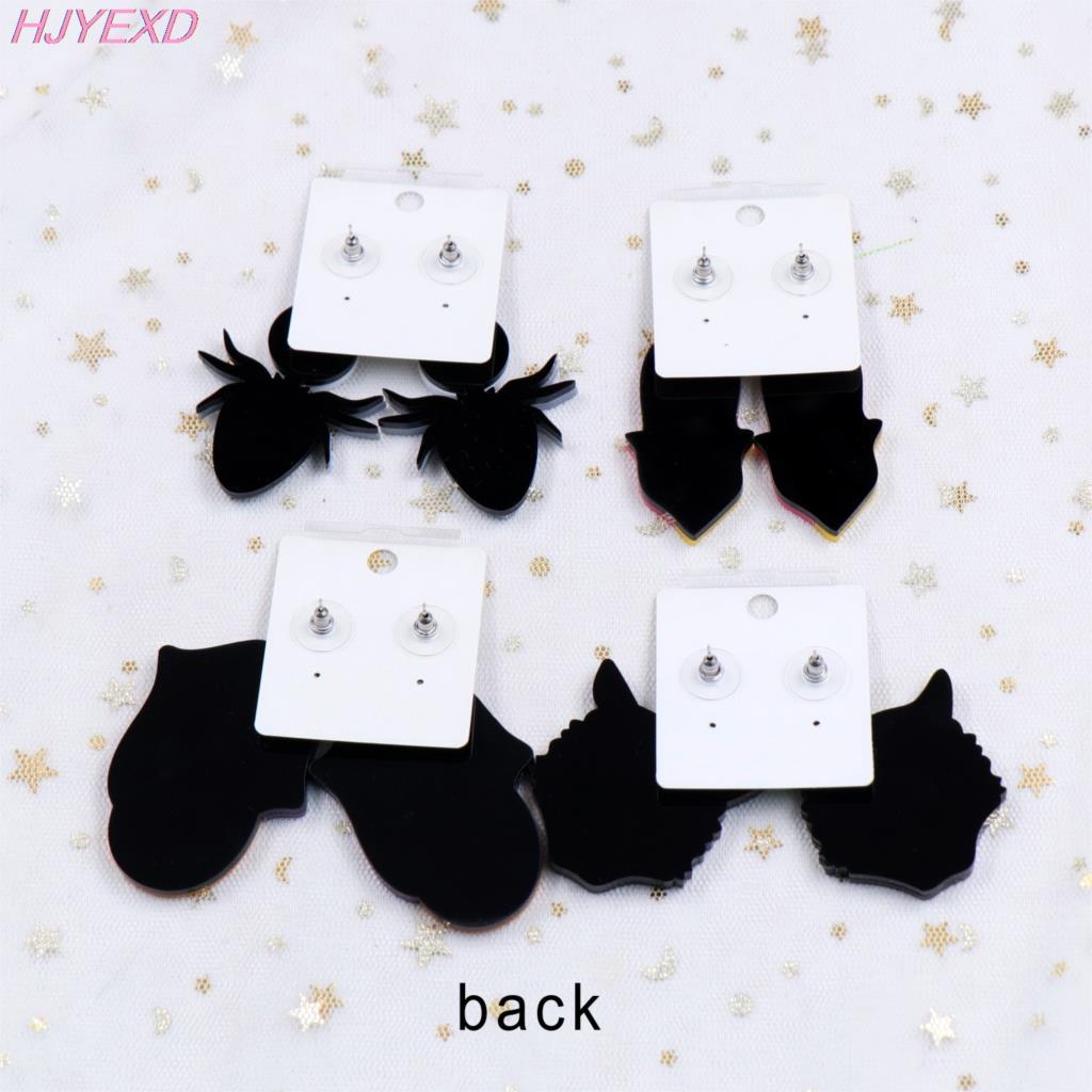 Acrylic Halloween Jack Tongue Cat Ear Studs (Minimo de compra 5) MIC-XiaoY044