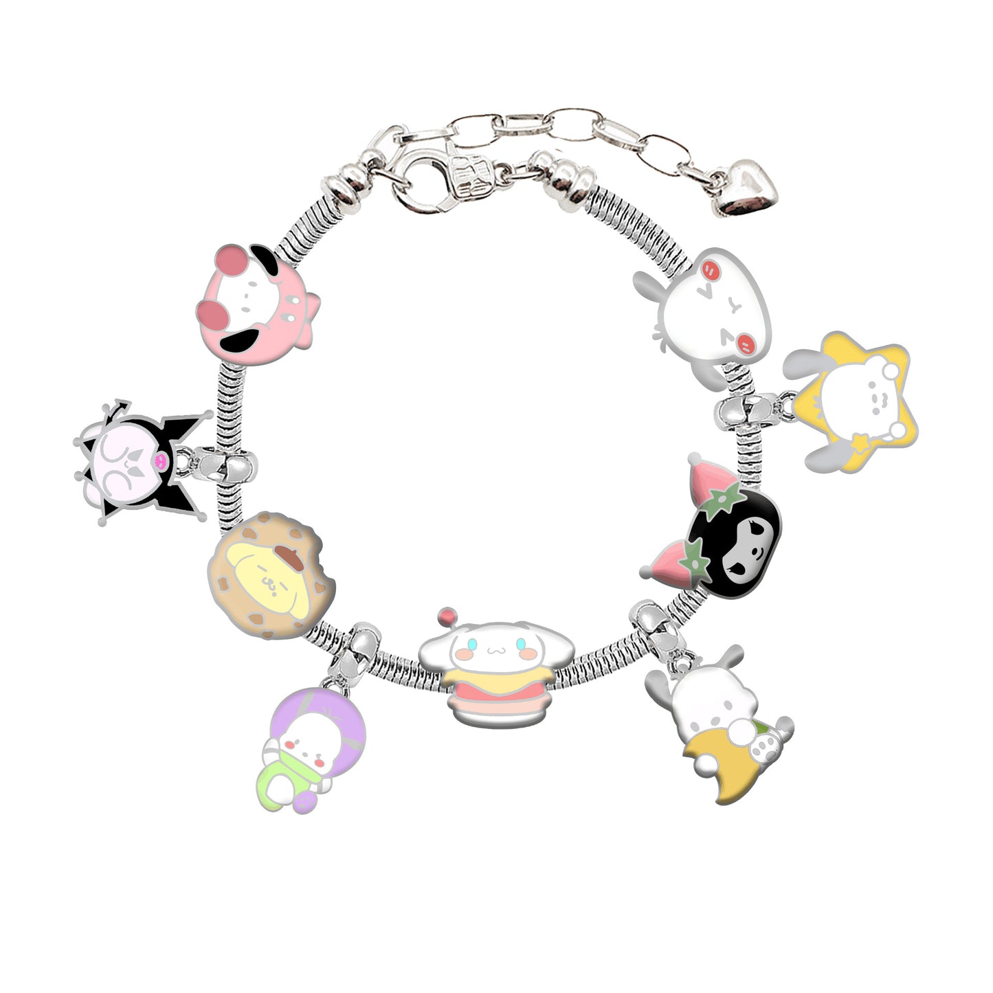 Alloy Panjiadora Cartoon Bracelet (Minimo de Compra 2) MIC-FeiM010