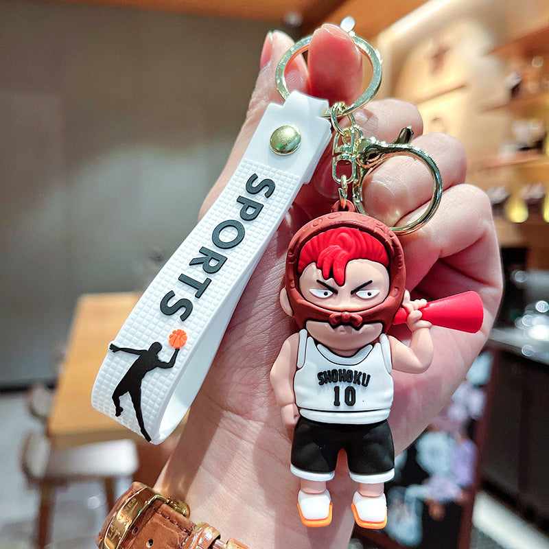 PVC Dunk Master Sakura Flower Path Keychain MIC-XuanW013