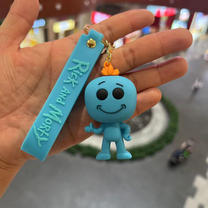 PVC Rick and Morty keychain MIC-MiaoY084