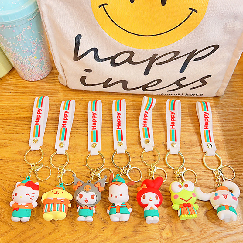 PVC cartoon cute keychain  MYA-YiD050