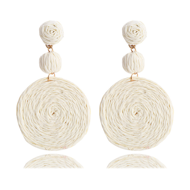 Acrylic Lafite Earrings MIC-ChouT010