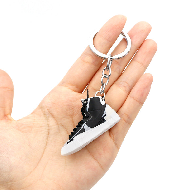 keychain 3D three-dimensional sneakers toy jewelry pendant (F) MIC-QLP034