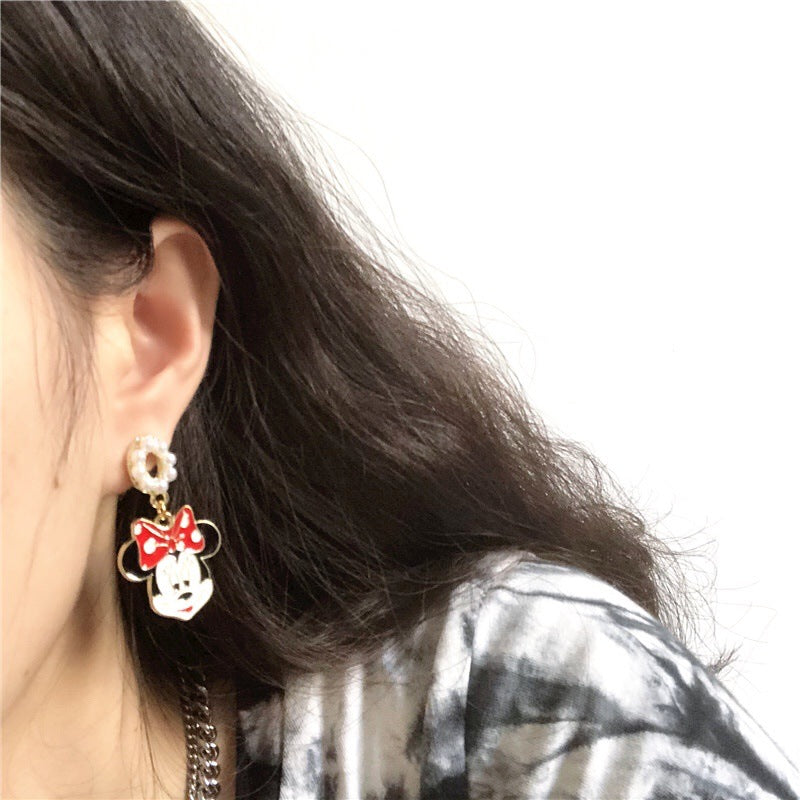 Resin Play Cartoon Earrings MYA-BXX011