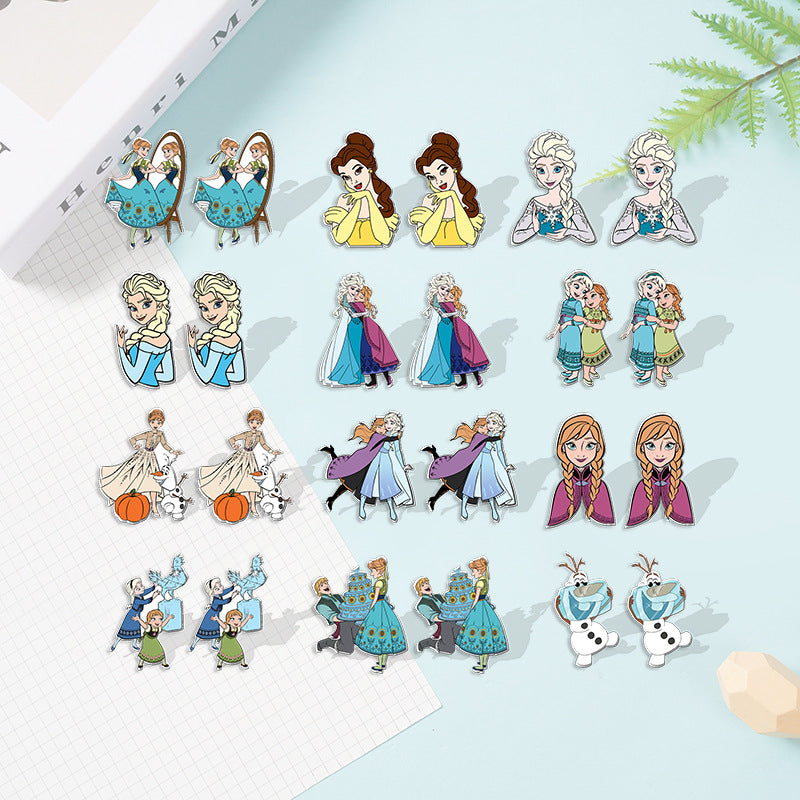 Cartoon cute earrings (Mimimo de compra 5) MIC-XiangL006