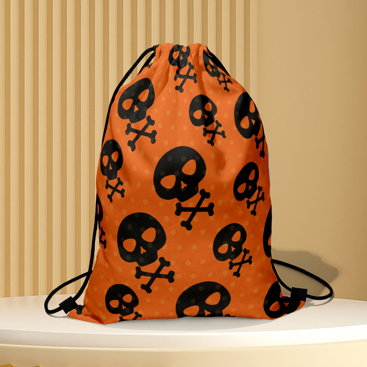 Polyester Halloween drawstring backpack (Minimo de Compra 2) MYA-QB003