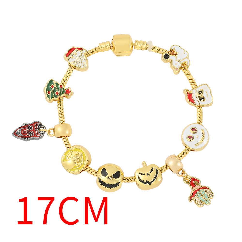 Bracelet Cartoon character triangle alloy bracelet (M) ZhuoX011