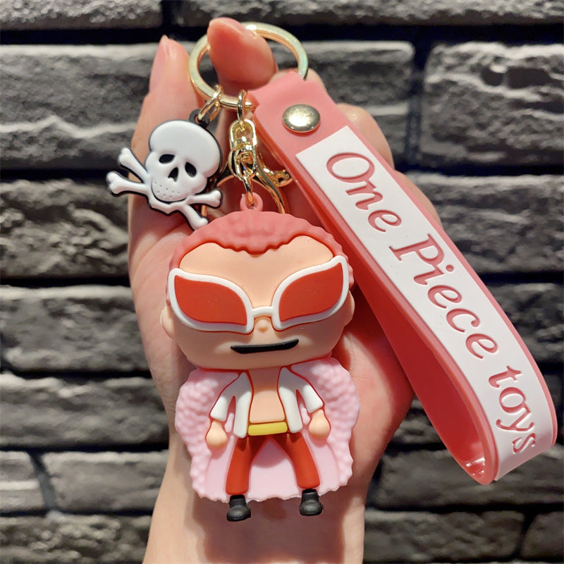 PVC Cute Pirate King Keychain (Minimo de Compra 3) MIC-LangD006