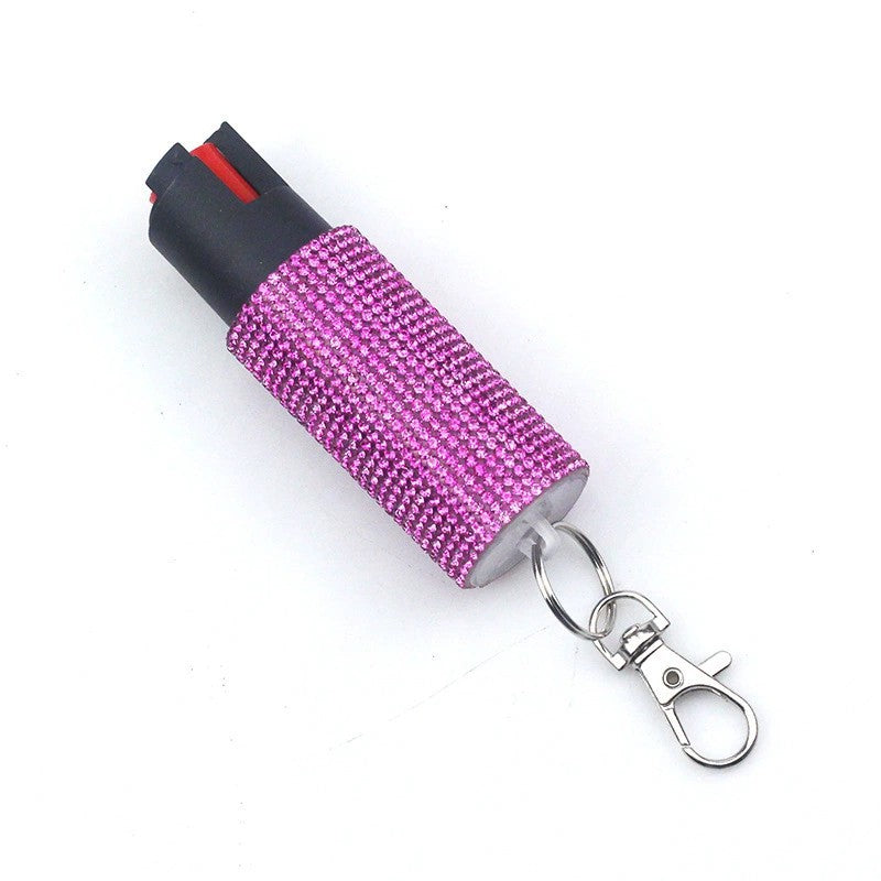 alloy PU anti wolf keychain CanW019