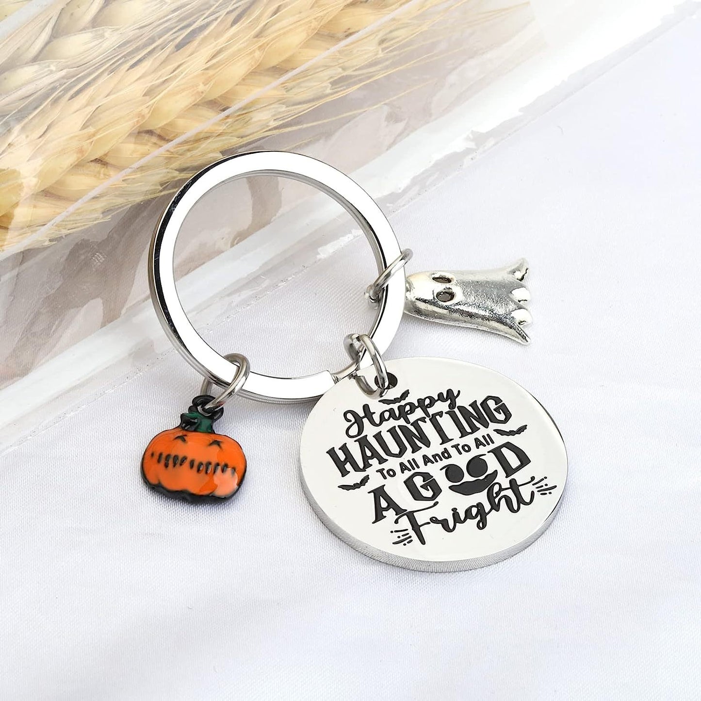 Stainless steel Halloween series keychain MYA-XinJ010