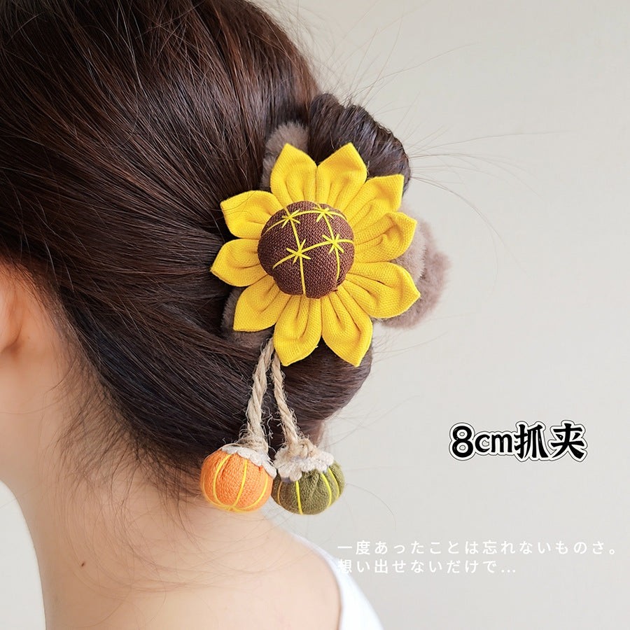 Plush cartoon cute hair clip MYA-WoD005