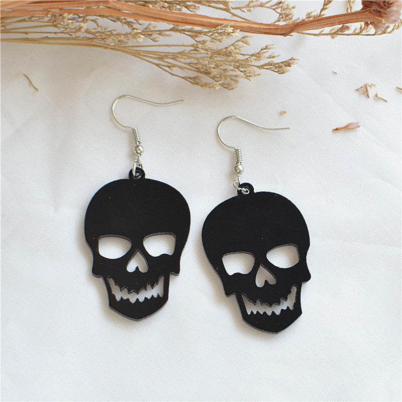 Acrylic horror and funny ghost earrings MYA-XieN059