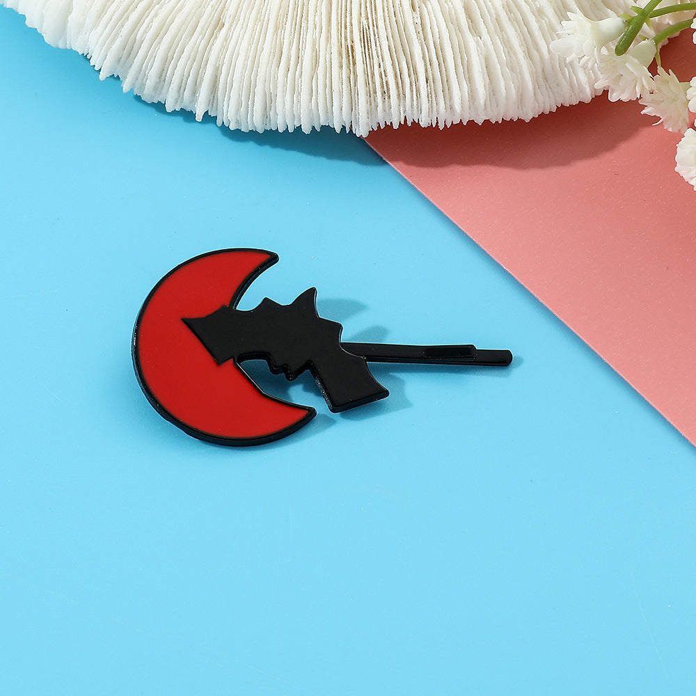 Alloy Halloween Ghost Hair Clip (Minimo de compra 2) MIC-YunX013