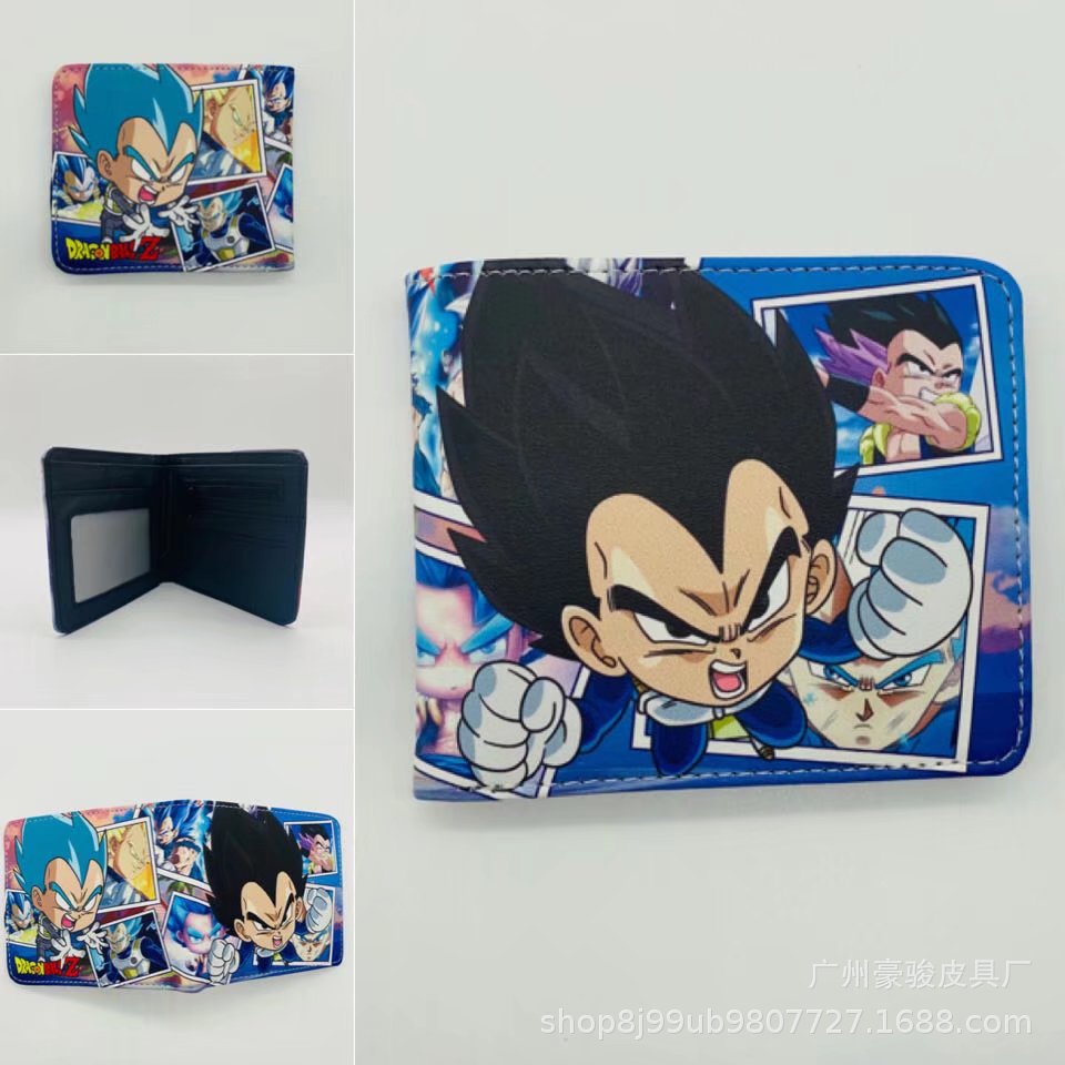 PU Seven Dragon Ball Short Wallet MIC-HaoJ010