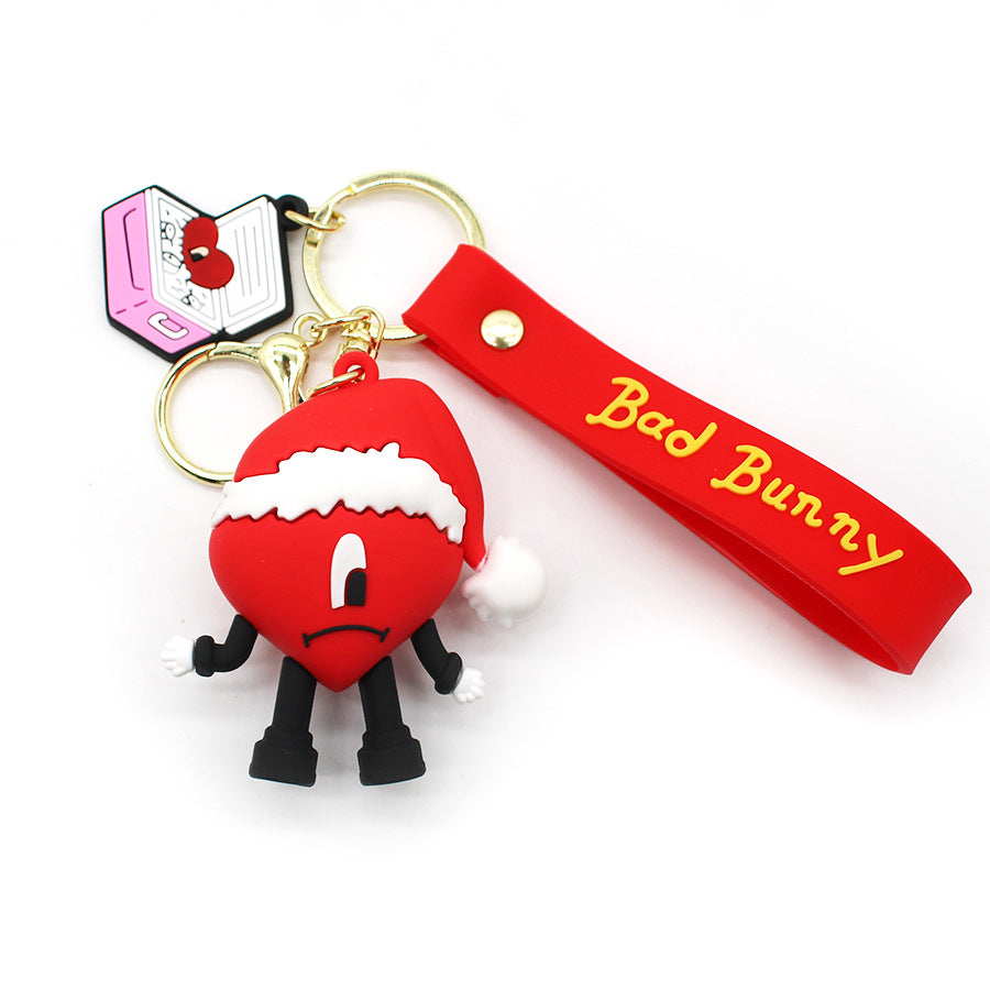 Keychain PVC Christmas Cute Cartoon Pendant (F) HAn010