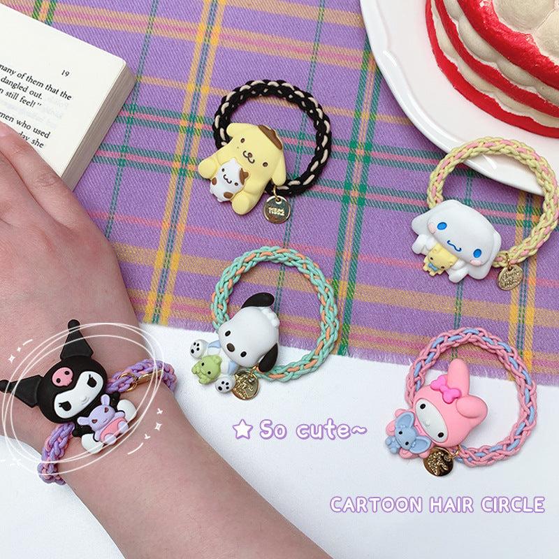 Cotton cute cartoon love hair rope MIC-DiLan013