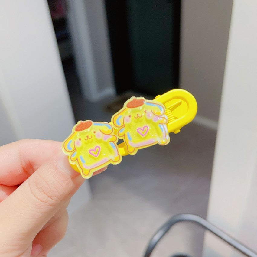 Acrylic cartoon hair clip MIC-RuoT013