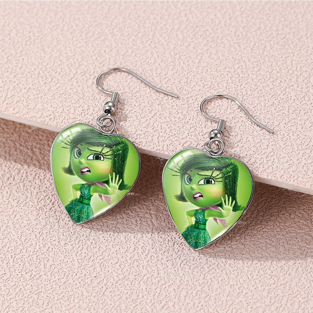 Alloy Brain Special Agent Team Earrings (Minimo de compra 5) MIC-XiangL114