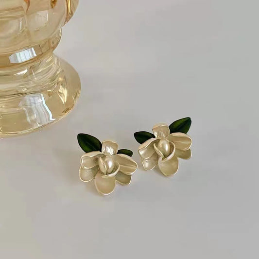 Resin cute small fresh earrings (Minimo de Compra 2) MYA-WWHM044