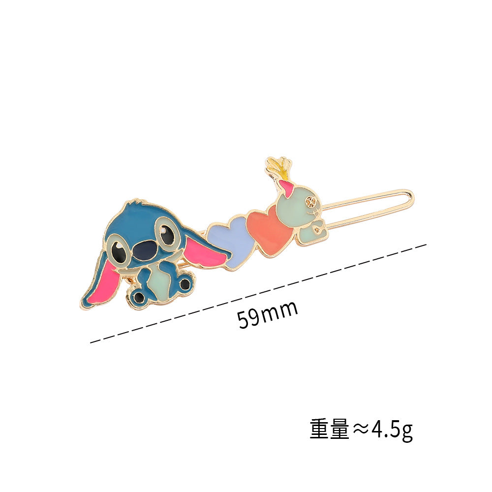 Alloy cute cartoon hair clip (Minimo de compra 2) MIC-YunX017