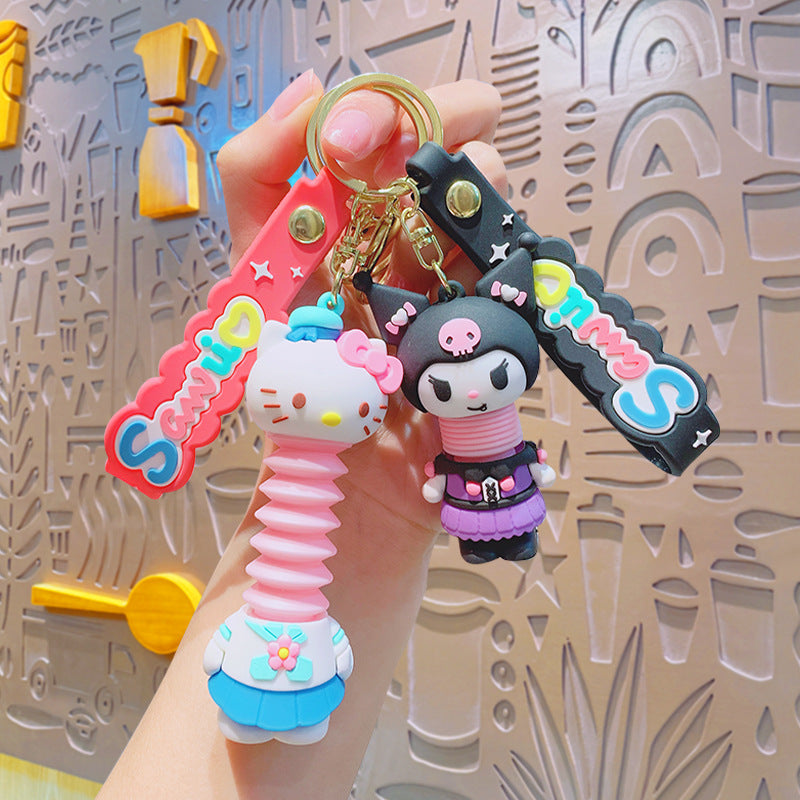 PVC cartoon cute pet cute keychain MIC-YiD049