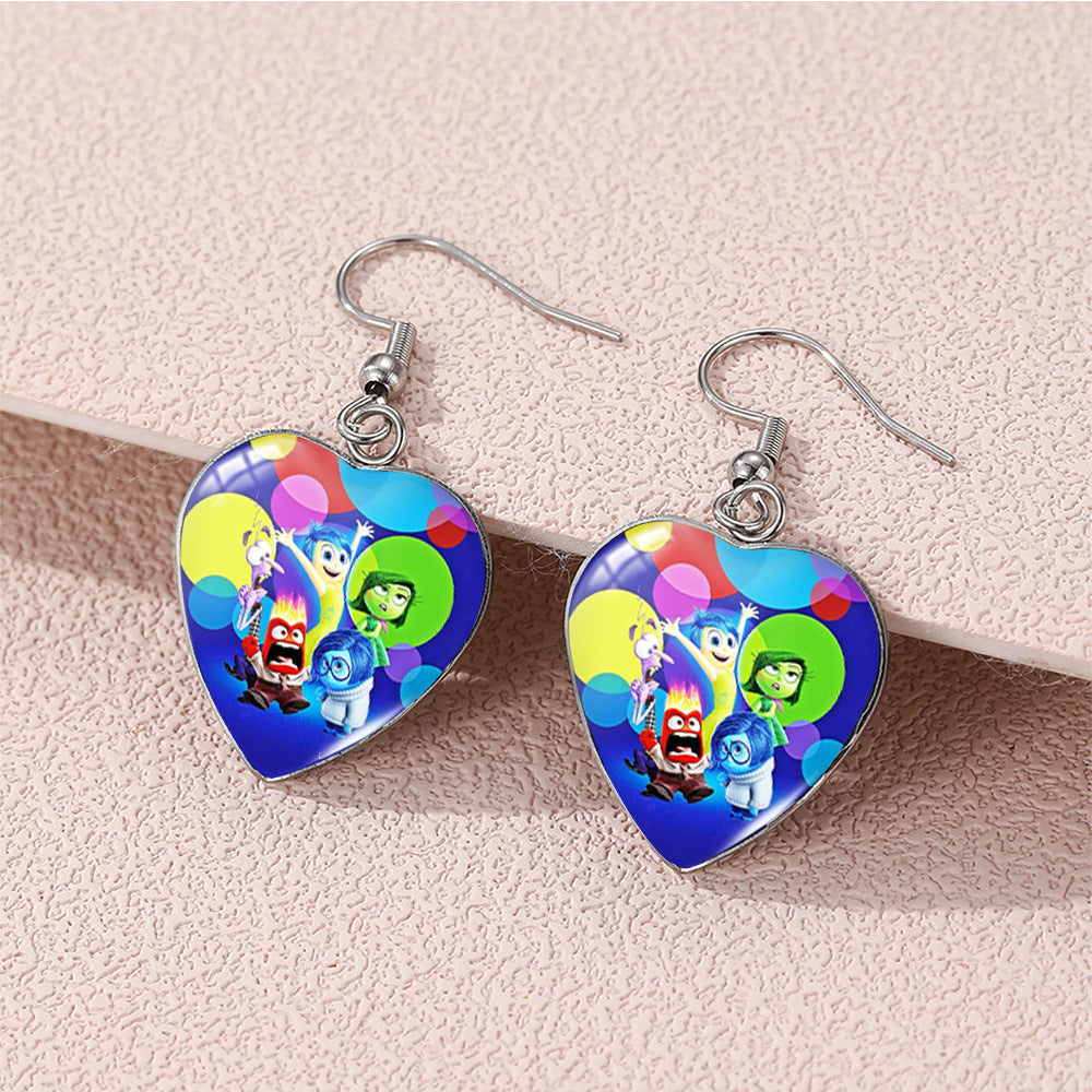 Alloy Brain Special Agent Team Earrings (Minimo de compra 5) MIC-XiangL114