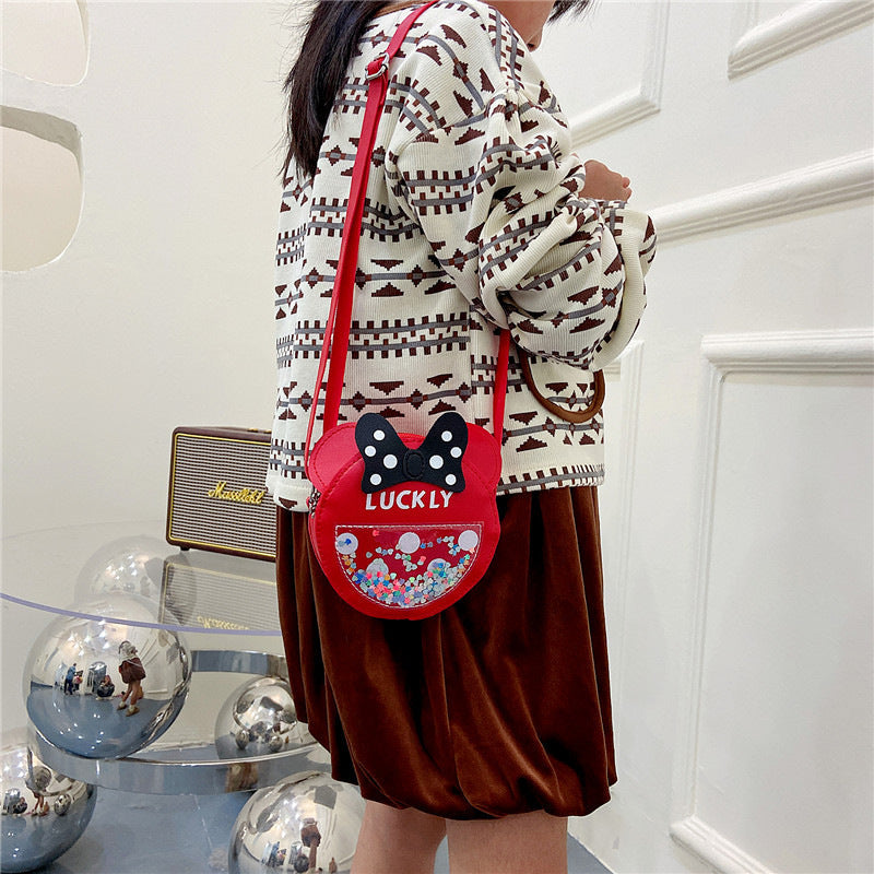 Cartoon Kids Print Messenger Bag MIC-YouWe011