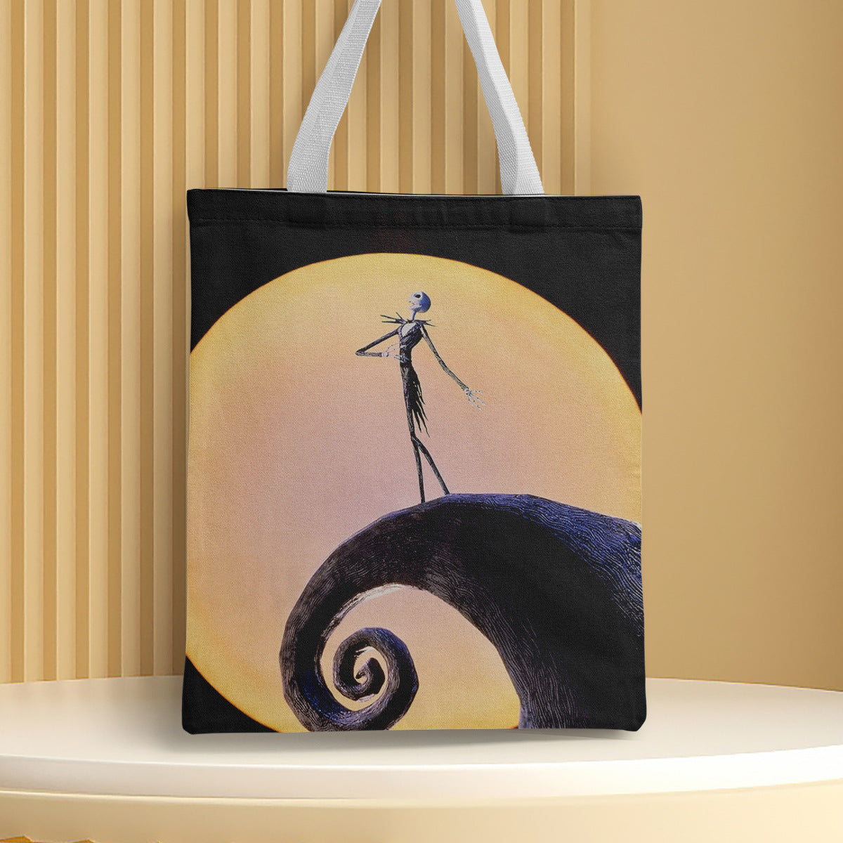 Polyester Halloween canvas shoulder bag (Minimo de Compra 2) MYA-QB010