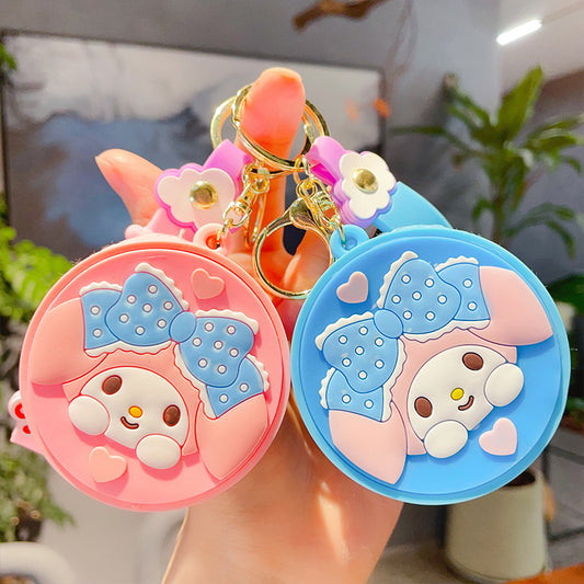 PVC New Cartoon Cute Zero Wallet Keychain MIC-JinG040