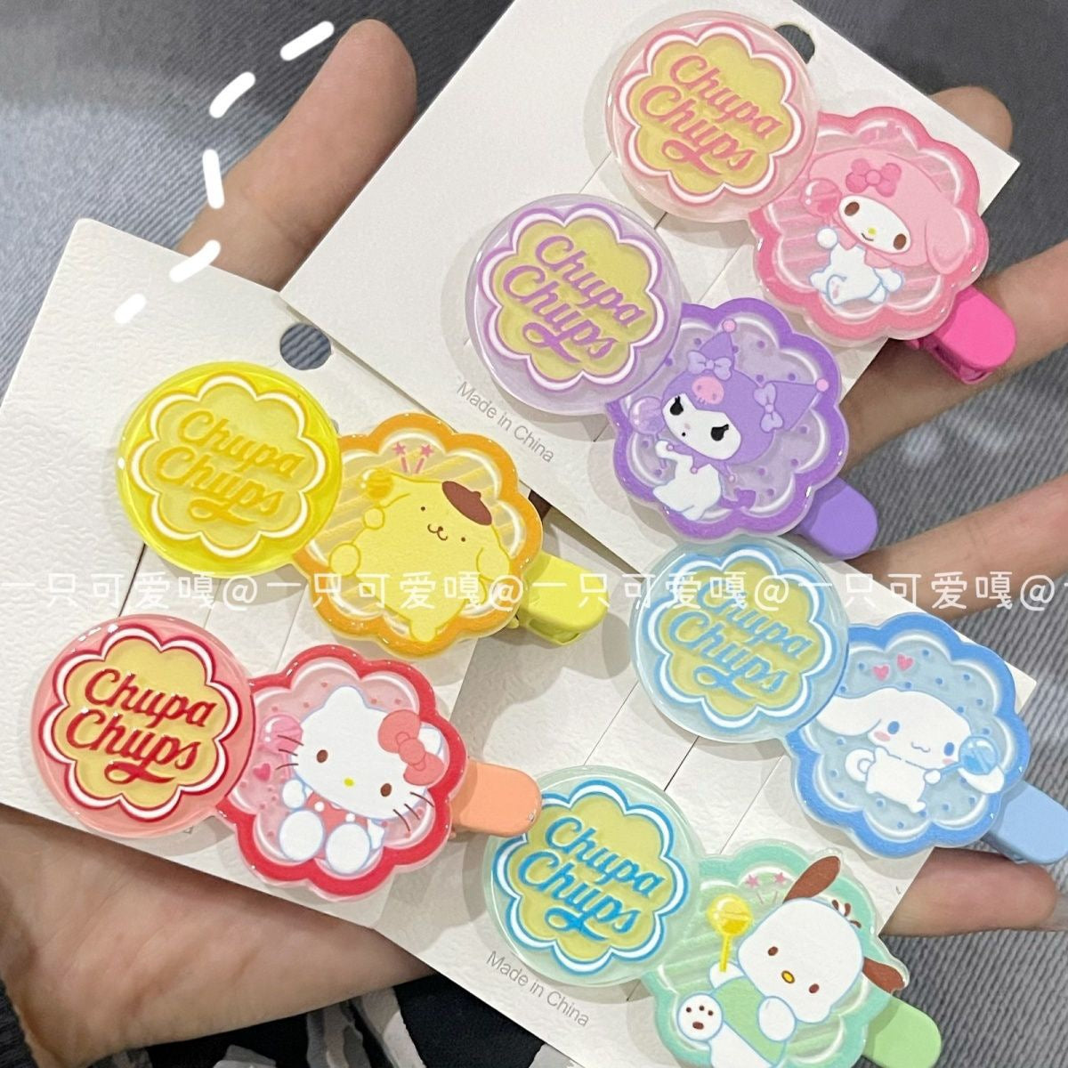 Plastic cartoon cute hair clip (Minimo de Compra 2)  MYA-YingZ003