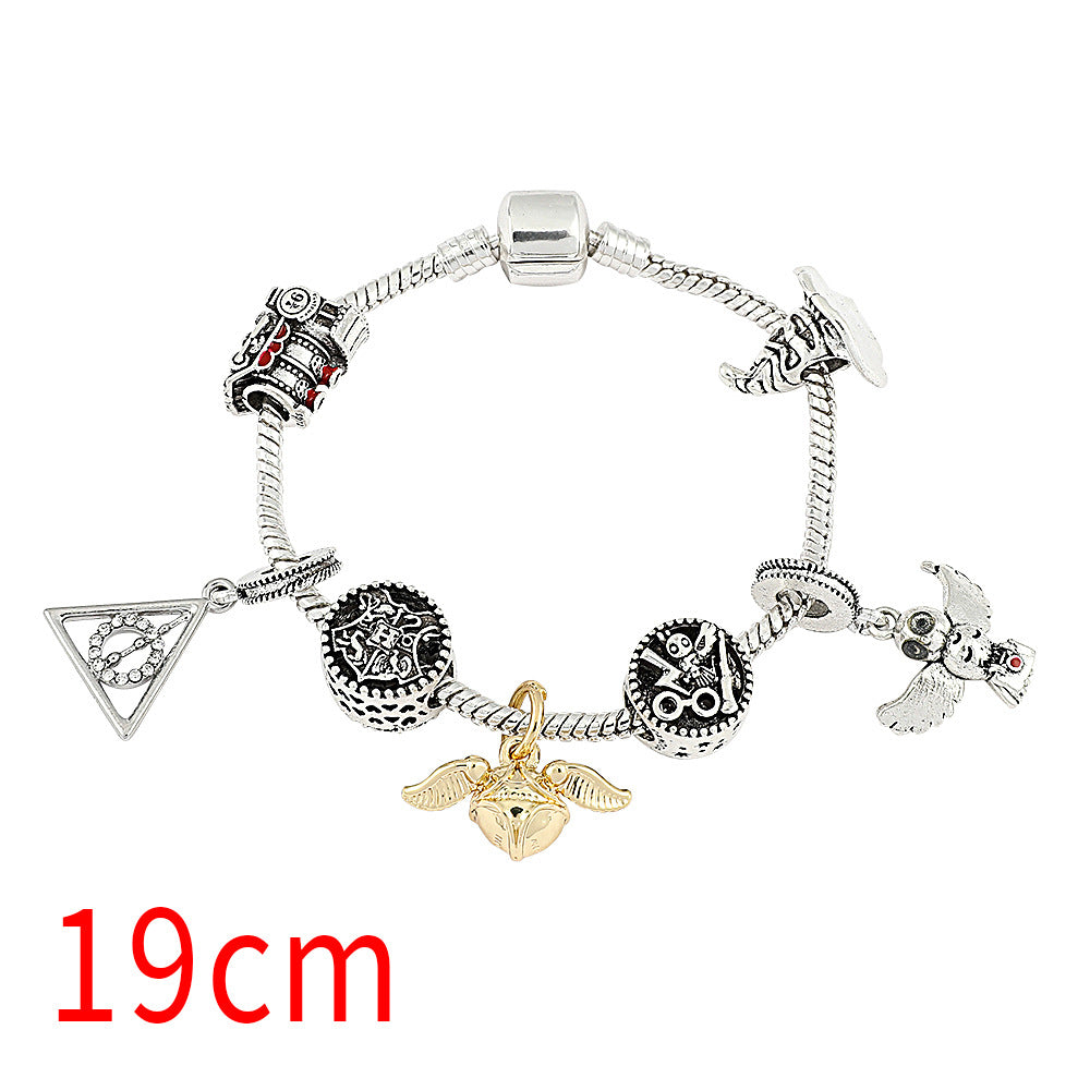 Alloy cartoon Harry Potter bracelet (Minimo de Compra 5) MYA-ZhuoX032