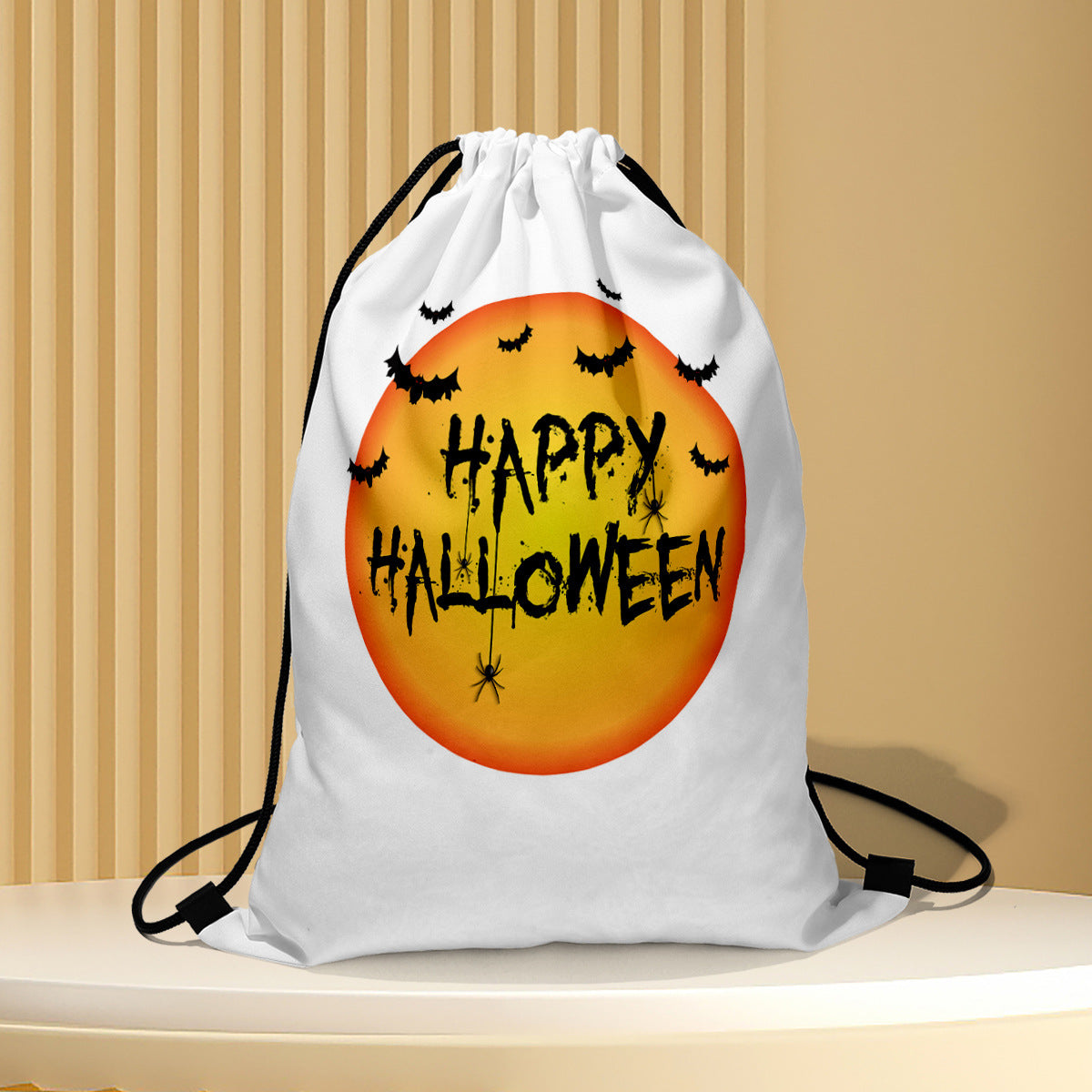 Polyester Halloween drawstring backpack (Minimo de Compra 2) MYA-QB003