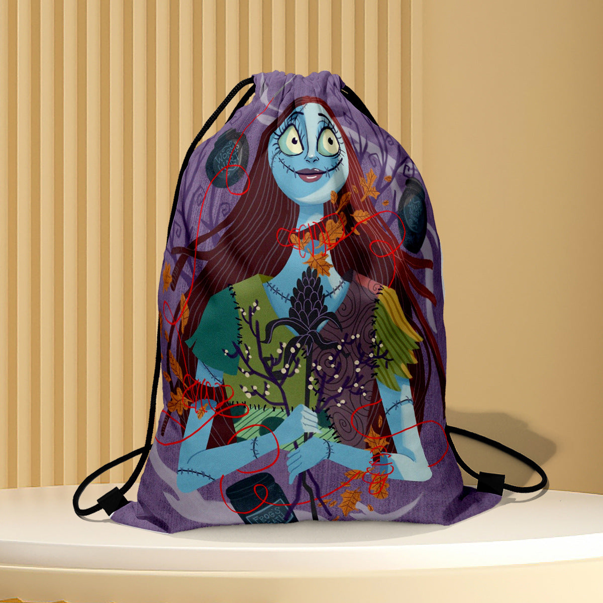 Polyester Halloween drawstring backpack (Minimo de Compra 2) MYA-QB006