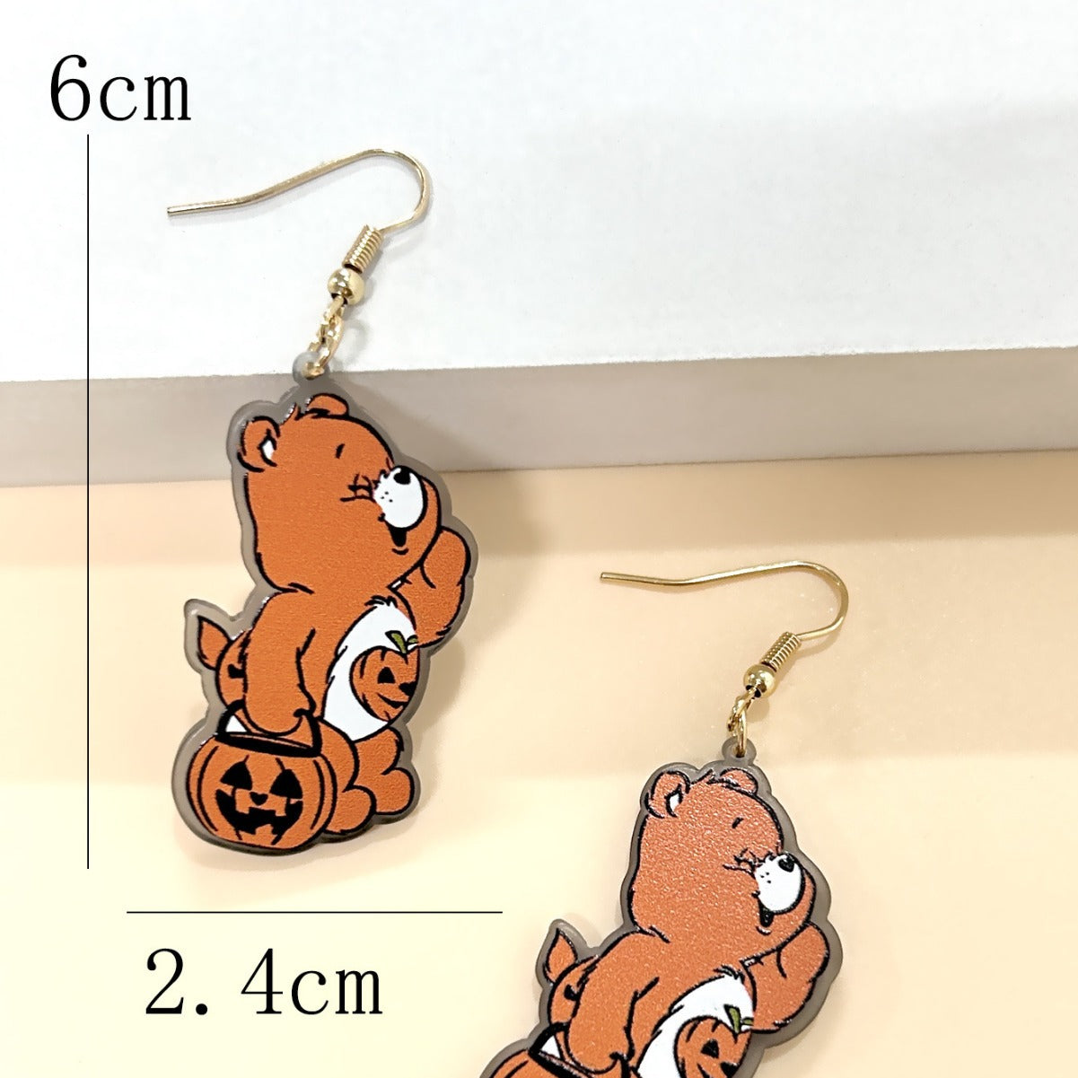 Alloy cartoon animal earrings MYA-ABL034