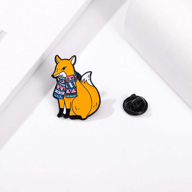 Alloy cat and puppy brooch (Minimo de Compra 5) MIC-YiN035