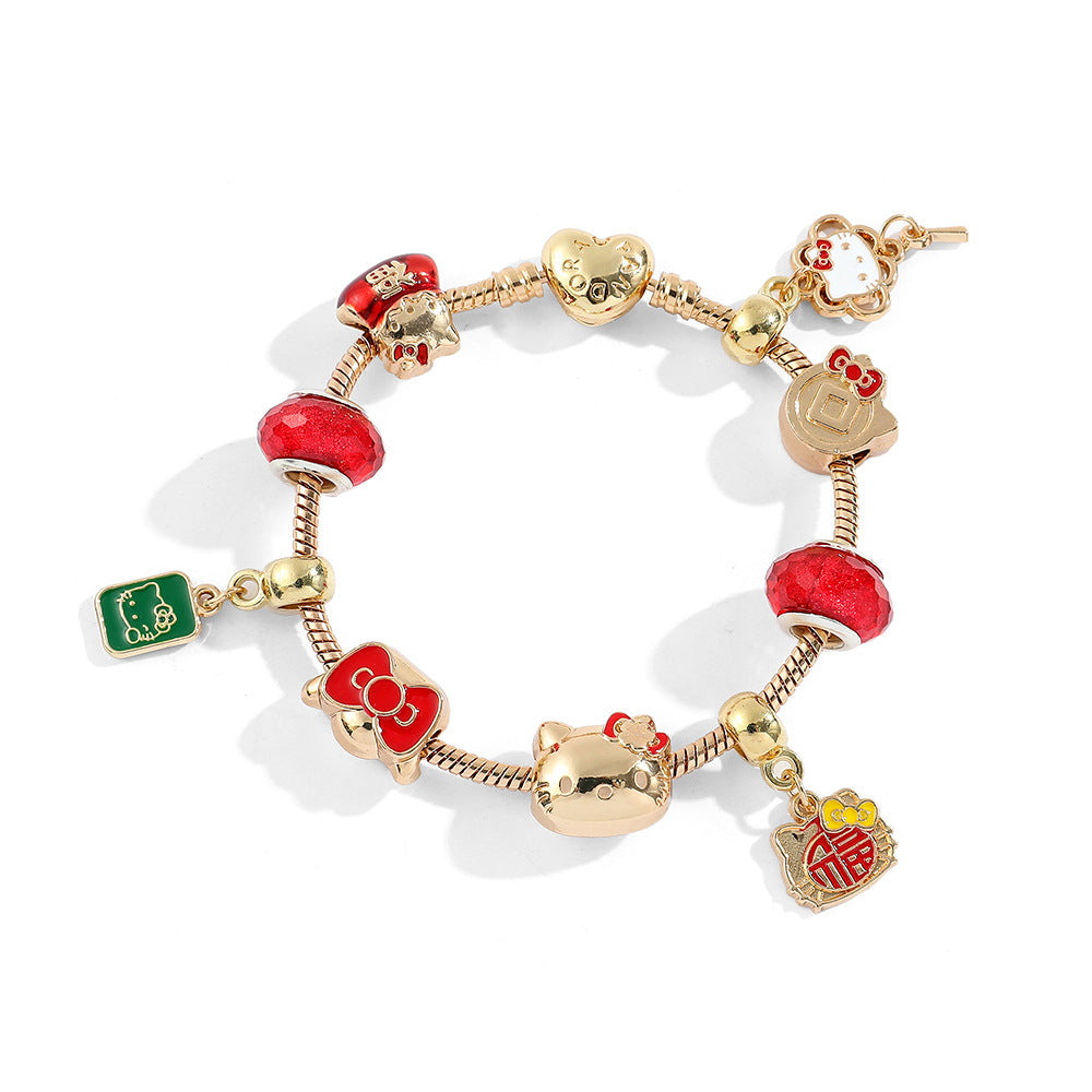 Alloy cartoon anime bracelet (Minimo de Compra 5) MYA-ZhuoX023