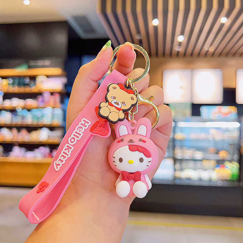 Keychains PVC Alloy Animation Cartoon Cute(S) Minimo de compra 2 MIC-YDao058