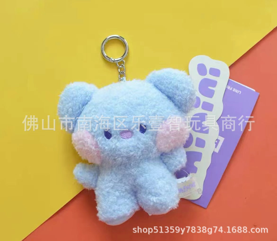 Plush cartoon cute keychain (Minimo de compra 2) MIC-LYZ001