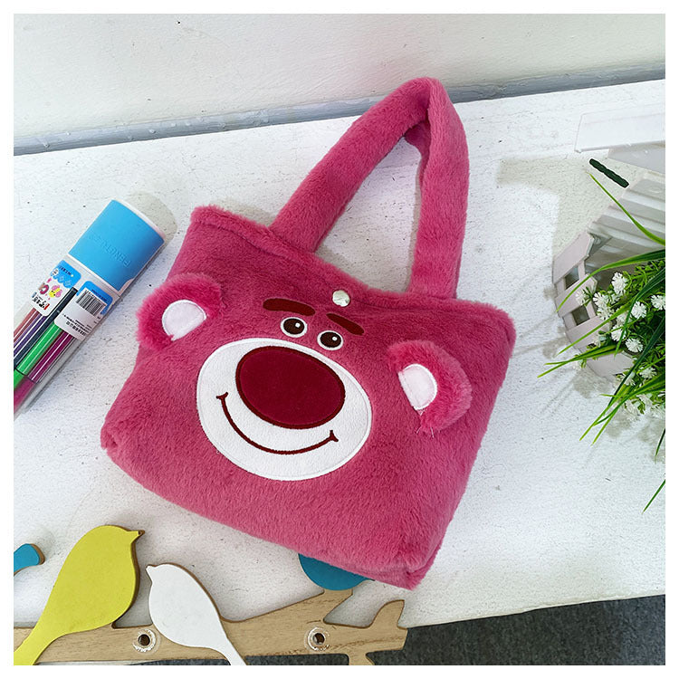 PU plush toy change shoulder bag MIC-SanL014