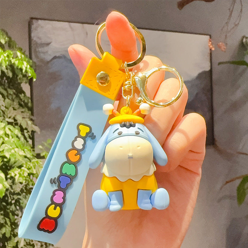 PVC cartoon cute keychain  MYA-JinG056