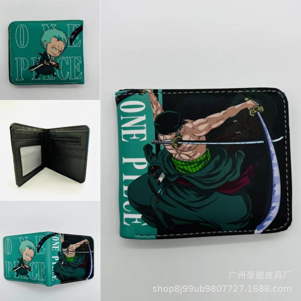 PU Pirate King Short Wallet MYA-HaoJ009