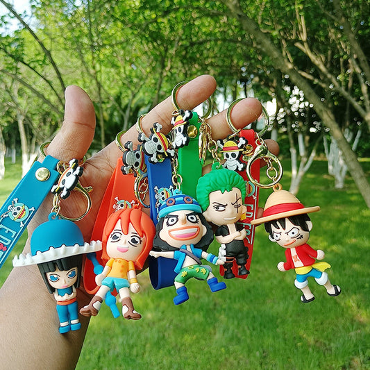 PVC cute cartoon keychain （Minimo de compra 3） MYA-YiC009